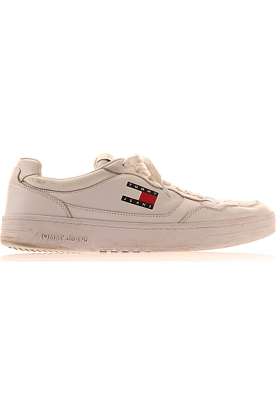 TOMMY HILFIGER Tenisky Bílé Volnočasové Krajkové Velikost 44
