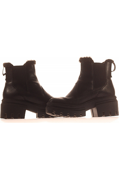 Timberland Dámské kožené kotníkové kozačky s kožíškem zimní Velikost EU 38 | Timberland | obrázek 5