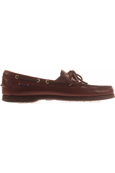 Sebago Pánské Kožené Mokasíny Hnědé Volnočasové Velikost EU 42