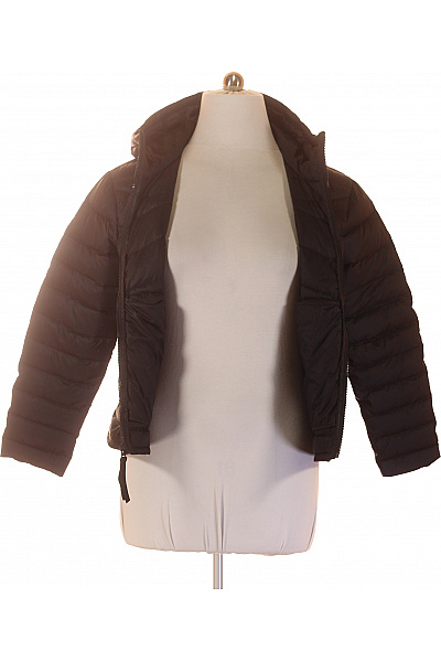 Nike Pánská černá prošívaná bunda s kapucí na zimu Vel. M | Nike | obrázek 4