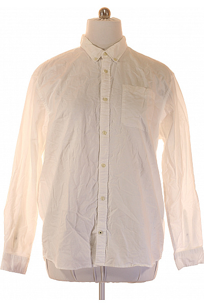 JACK & JONES Pánská košile s dlouhým rukávem bílá ležérní bavlněná Vel. 3XL | JACK & JONES | obrázek 2
