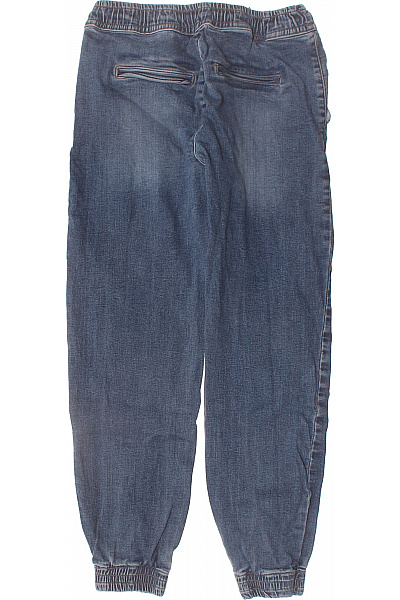 ONLY modré džíny jogger s kapsami a gumou v pase Vel. EU xs | ONLY | obrázek 2