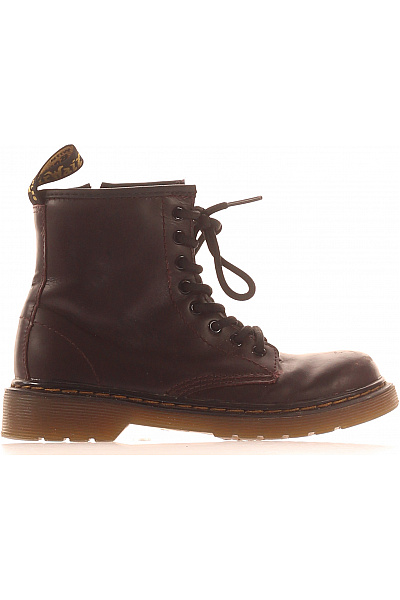 Dr.Martens Dětské Kotníkové šněrovací Boty Hnědé Vel. 32