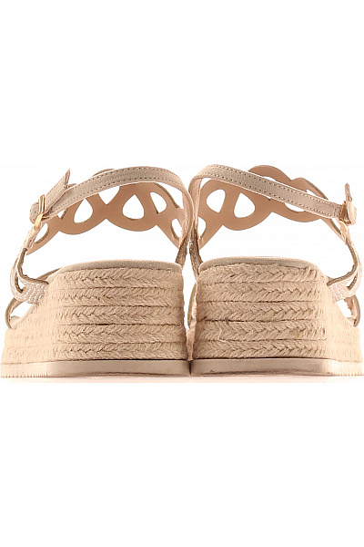 mia & jo dámské béžové espadrilky s kamínky na platformě letní Velikost 41 | mia & jo | obrázek 4