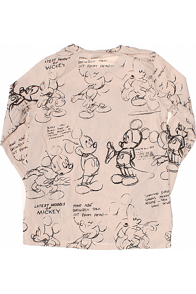 DESIGUAL Dívčí tričko s dlouhým rukávem a flitry Mickey Mouse Vel. EU 11-12 let | DESIGUAL | obrázek 3