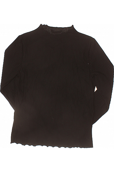 ONLY Dámské černé tričko s dlouhým rukávem a jemným vzorem Vel. XL | ONLY | obrázek 2