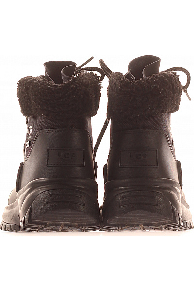 UGG Dámské kotníkové kozačky černé zateplené šněrovací Vel. EU 39 | UGG | obrázek 4