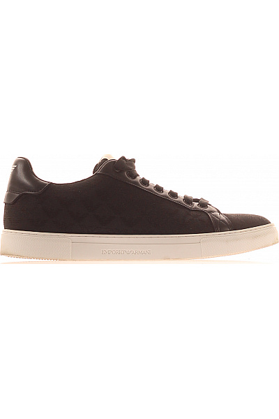 ARMANI Pánské černé Tenisky Emporio Armani Velikost 42