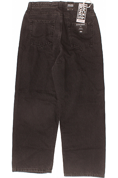 JACK & JONES Dětské chlapecké džíny hnědé bavlněné rovné Velikost 158 | JACK & JONES | obrázek 3