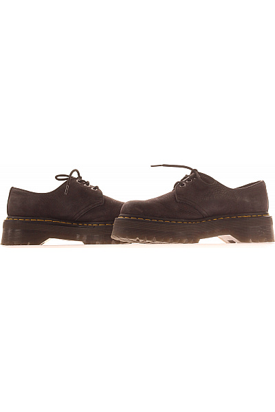 Dr.Martens černé kožené šněrovací polobotky na platformě Vel. 42 | Dr.Martens | obrázek 5