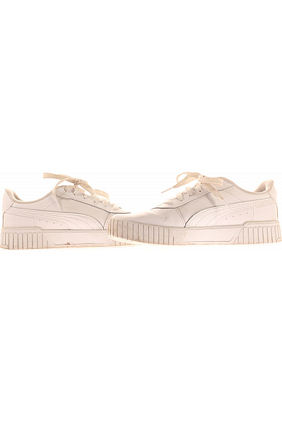 Puma dámské tenisky bílé kožené šněrovací volnočasové Velikost EU 40 | Puma | obrázek 5