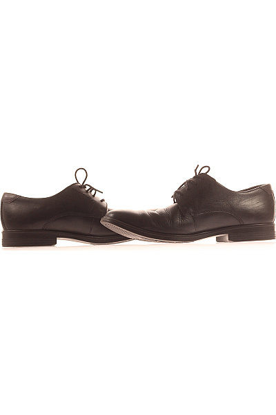 ecco Pánské černé polobotky elegantní šněrovací Velikost 44 | ecco | obrázek 5