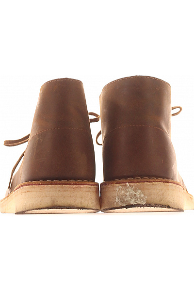 Clarks Pánské kotníkové šněrovací kožené volnočasové boty hnědé Vel. EU 41 | Clarks | obrázek 4