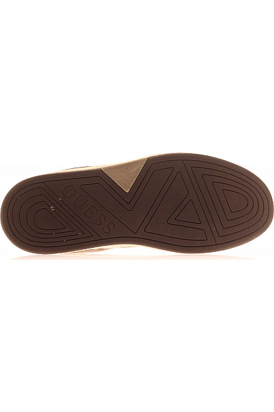 Guess Pánské tenisky béžové se vzorem volnočasové šněrovací Vel. 43 | Guess | obrázek 3