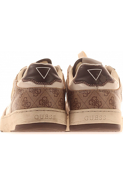 Guess Pánské tenisky béžové se vzorem volnočasové šněrovací Vel. 43 | Guess | obrázek 4