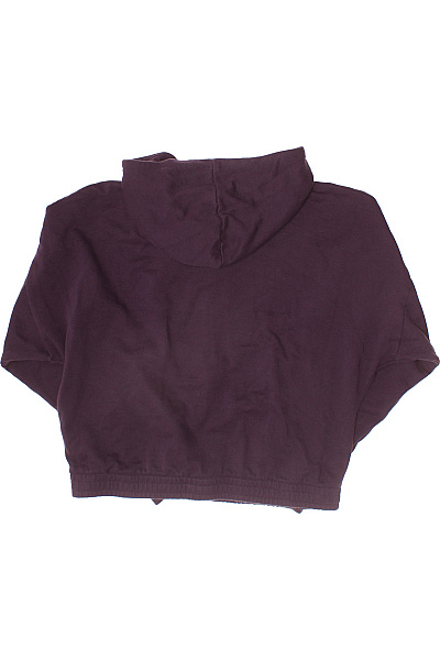 ADIDAS dámská mikina s kapucí na zip oversized fialová Velikost m | ADIDAS | obrázek 2
