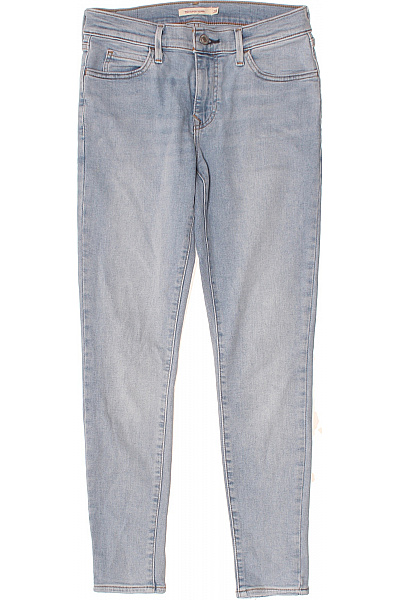 LEVIS Dámské Džíny Skinny Strečové Modré Velikost 28