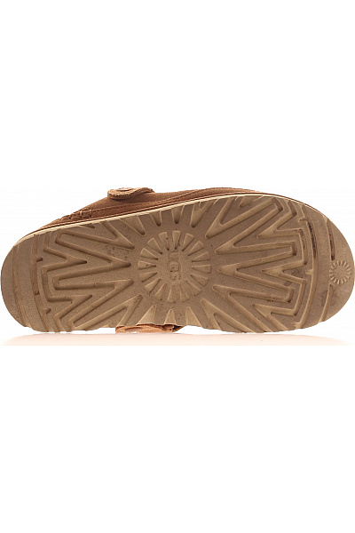 UGG Dámské hnědé semišové nazouvací volnočasové pantofle s páskem Velikost 39 | UGG | obrázek 3