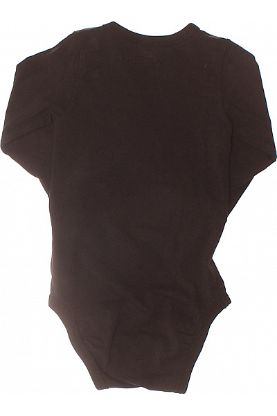 LINDEX kojenecké body dlouhý rukáv bavlněné hnědé Velikost 74 cm | LINDEX | obrázek 2