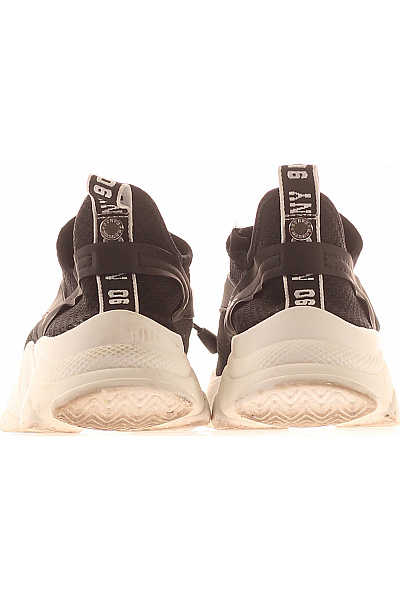 Steve Madden černé textilní sportovní tenisky s vysokou podrážkou Velikost 37.5 | Steve Madden | obrázek 4