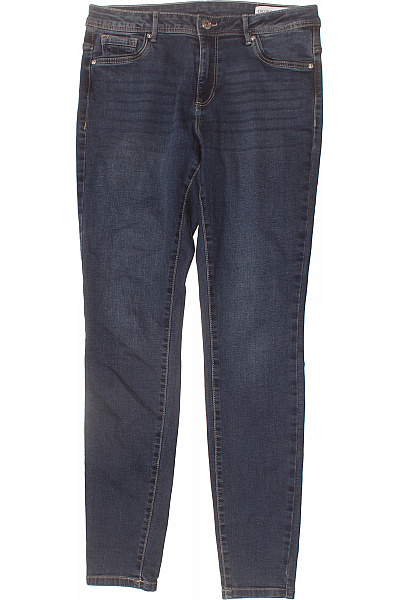VERO MODA Dámské Strečové Džíny Skinny S Vysokým Pasem Modré Velikost EU L/32
