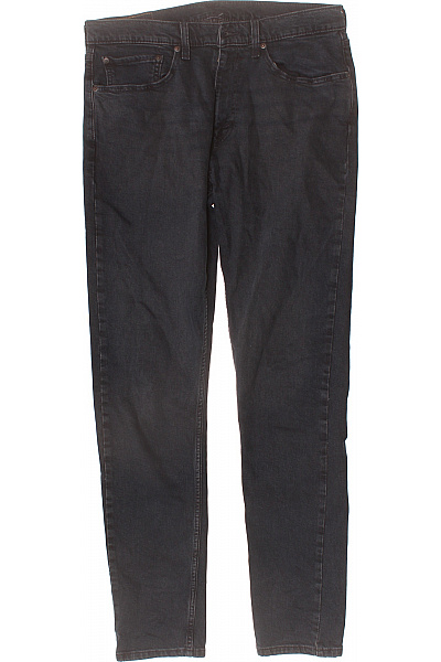 LEVIS Pánské Džíny Rovné černé Velikost L