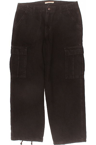 LEVIS Pánské Cargo Džíny Volné S Kapsami Velikost 32