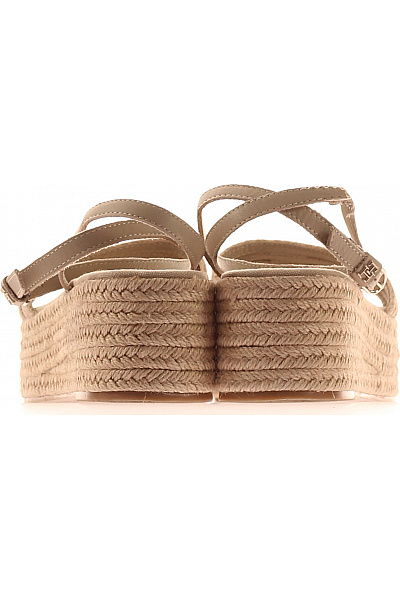 TOMMY HILFIGER dámské béžové espadrilky s páskem na platformě Velikost 40 | TOMMY HILFIGER | obrázek 4