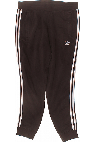 ADIDAS Dámské Tepláky S Bočními Kapsami A Pruhy Vel. L