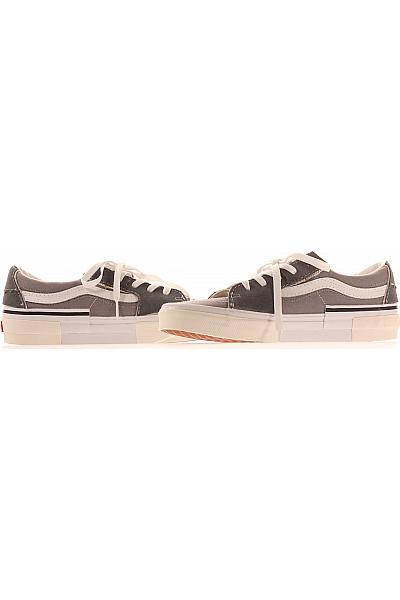 Vans Pánské šedé semišové tenisky šněrovací volnočasové Vel. 43 | Vans | obrázek 5