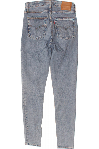 LEVIS Dámské džíny skinny vysoký pas strečové modré Vel. UK 26 | LEVIS | obrázek 2