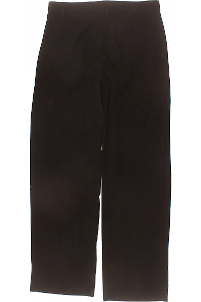 PULL&BEAR Dámské elegantní černé rovné kalhoty Velikost EU 36 | PULL&BEAR | obrázek 3