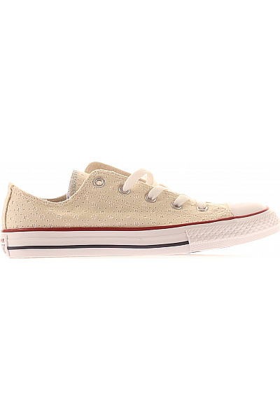 CONVERSE Dětské Textilní Tenisky Béžové Velikost 35