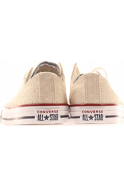 CONVERSE Dětské textilní tenisky béžové Velikost 35 | CONVERSE | obrázek 4