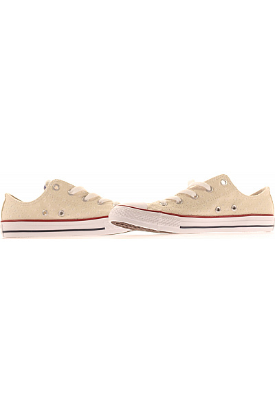 CONVERSE Dětské textilní tenisky béžové Velikost 35 | CONVERSE | obrázek 5