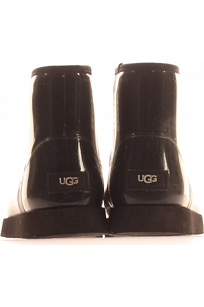 UGG černé gumové holínky s logem Velikost 40 | UGG | obrázek 4