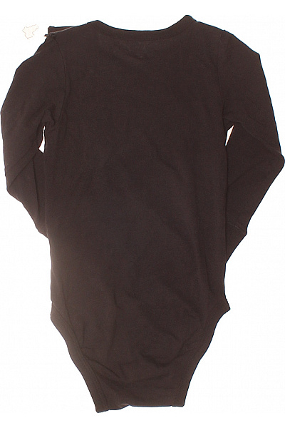 LINDEX Dětské bavlněné body s dlouhým rukávem černé Velikost 74 cm | LINDEX | obrázek 2