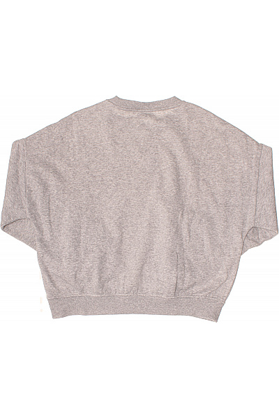 ONLY dámská mikina s dlouhým rukávem šedá s potiskem oversized streetwear Velikost S | ONLY | obrázek 3
