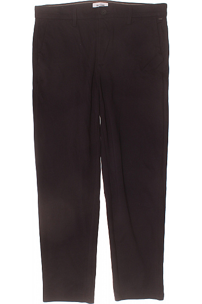 ONLY & SONS Pánské černé Volnočasové Kalhoty Rovné Velikost W34/L32