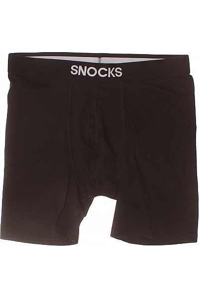Snocks Pánské Bavlněné Boxerky černé Velikost EU XL