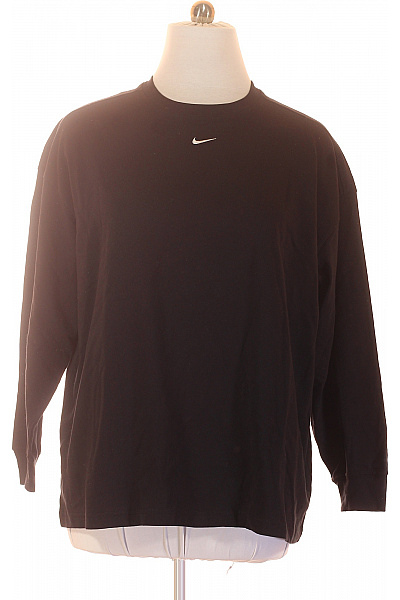 Nike Pánské Tričko S Dlouhým Rukávem Basic černé