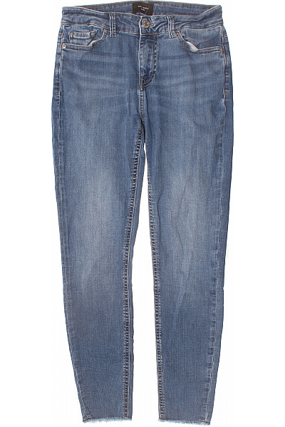 VERO MODA Dámské Modré Strečové Džíny Skinny Velikost M