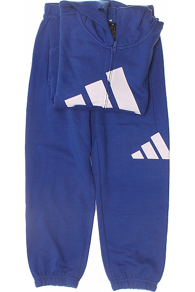 ADIDAS Dětská Modrá Souprava S Logem Vel. 128