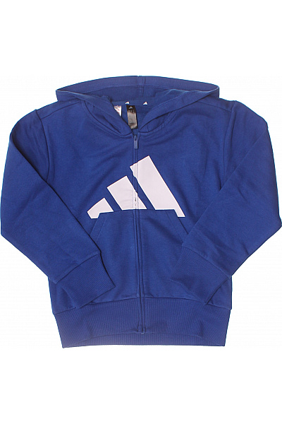 ADIDAS Dětská modrá souprava s logem Vel. 128 | ADIDAS | obrázek 3