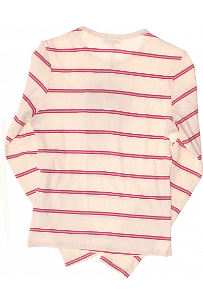 TOMMY HILFIGER dámské pruhované tričko s dlouhým rukávem a kulatým výstřihem Vel. l | TOMMY HILFIGER | obrázek 3