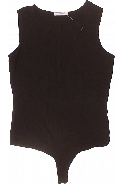 černé tričko bez rukávů basic Velikost 40 | Unimoda | obrázek 2