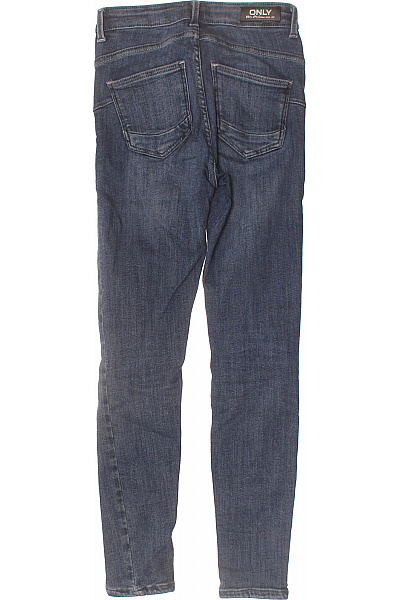 ONLY Dámské modré strečové džíny skinny s dírami Vel. EU XS/30 | ONLY | obrázek 2