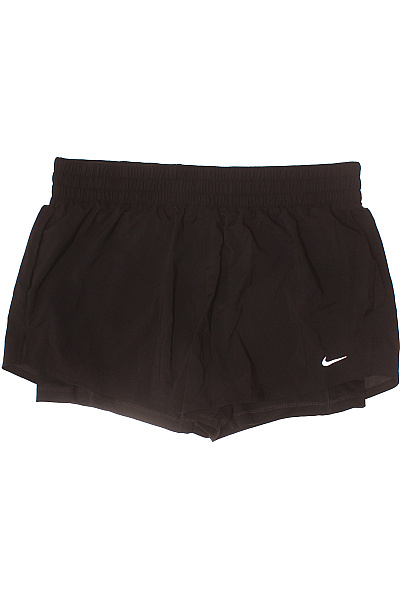 Nike Dámské černé Sportovní Běžecké Kraťasy S Gumou V Pase Vel. EU XL