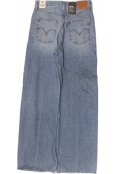 LEVIS Dámské modré bavlněné džíny volné s vysokým pasem Velikost 28 | LEVIS | obrázek 2