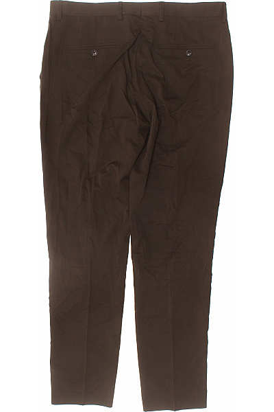 JACK & JONES Pánské hnědé elegantní kalhoty rovné s kapsami Vel. 52 | JACK & JONES | obrázek 3